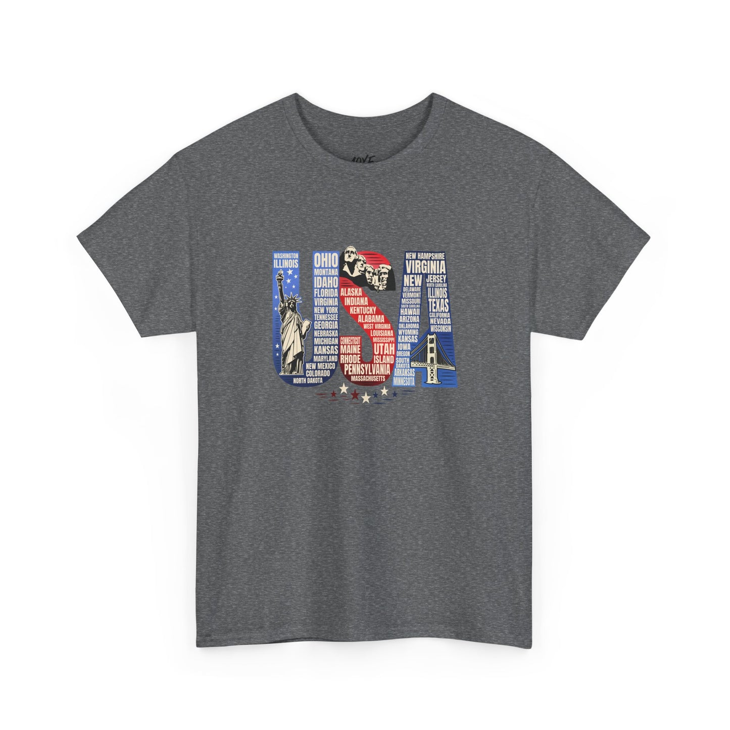 USA States Name T-Shirt