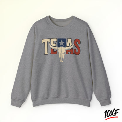 Texas Skull Sweatshirt