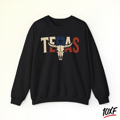 Texas Skull Sweatshirt