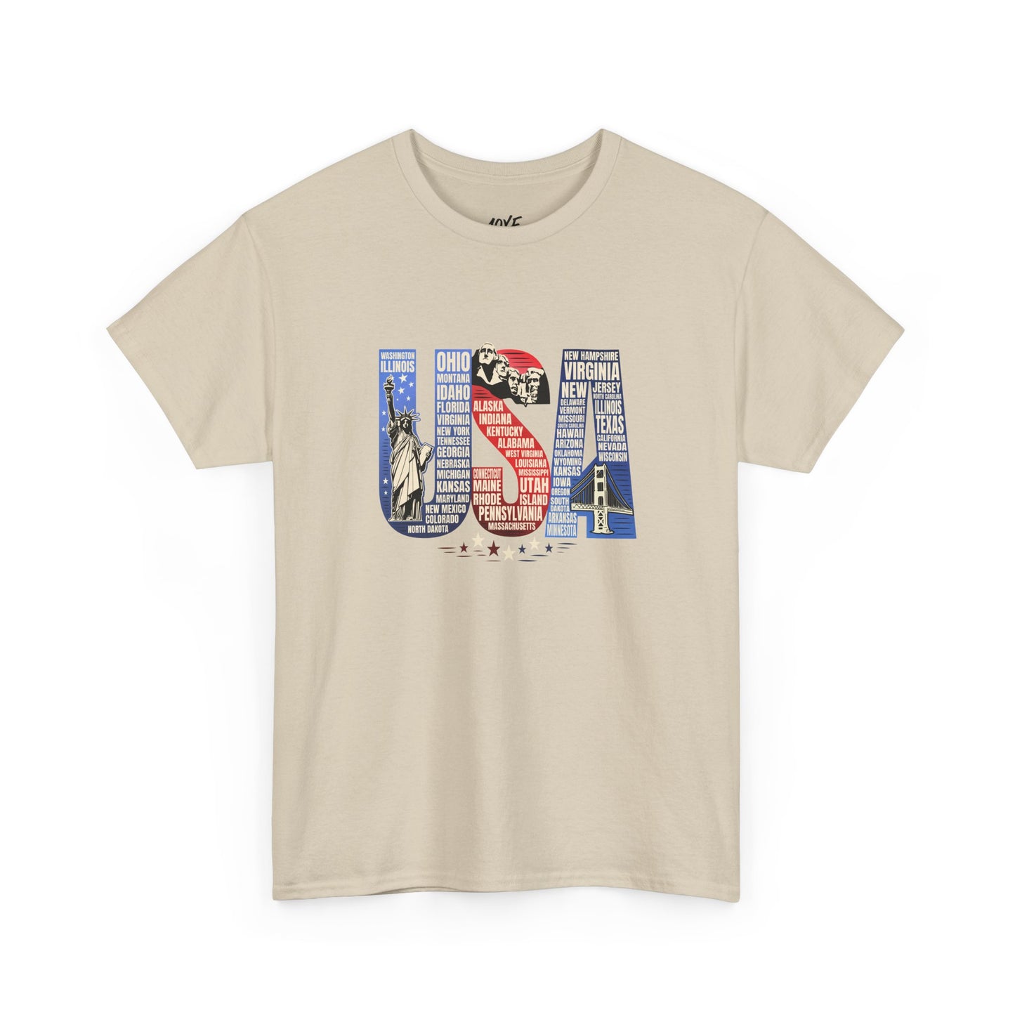 USA States Name T-Shirt