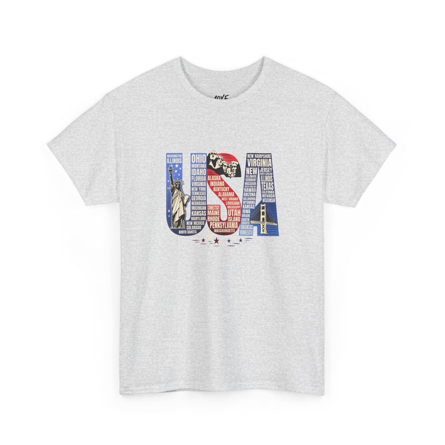 USA States Name T-Shirt