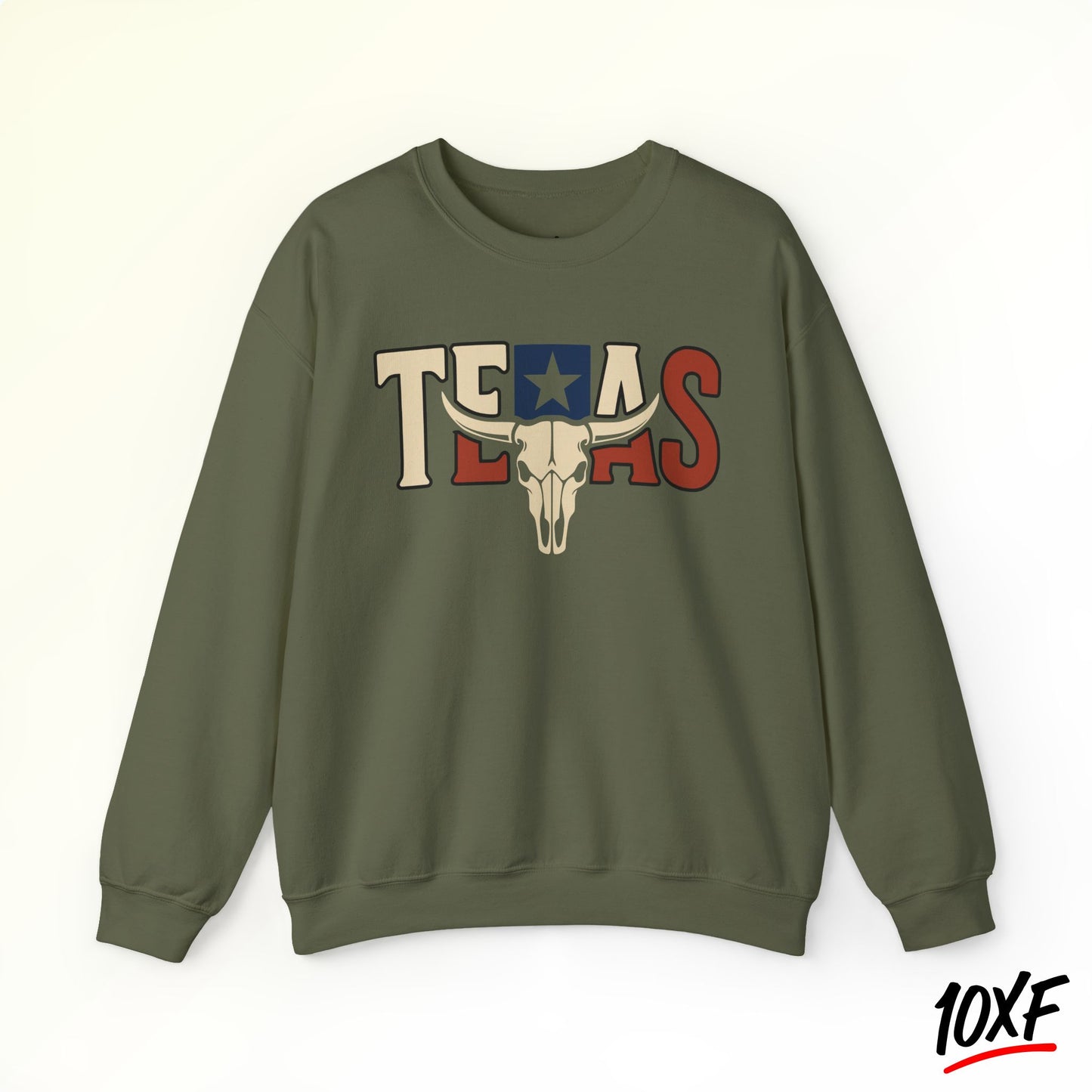 Texas Skull Sweatshirt