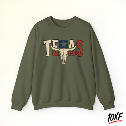 Texas Skull Sweatshirt