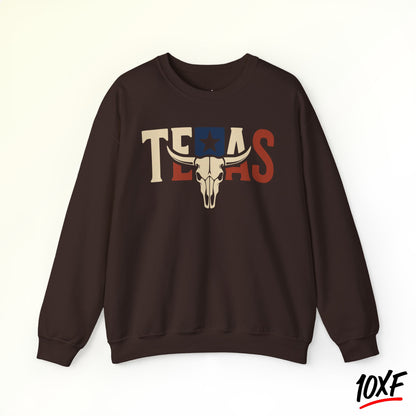 Texas Skull Sweatshirt