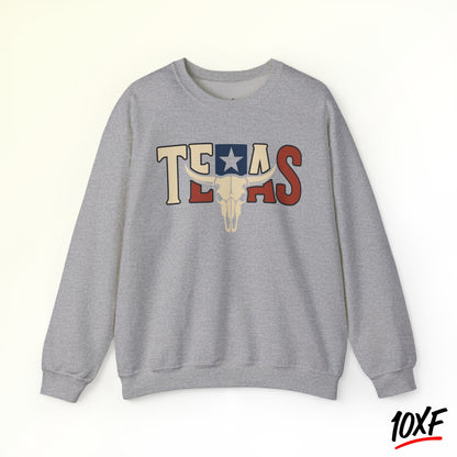 Texas Skull Sweatshirt