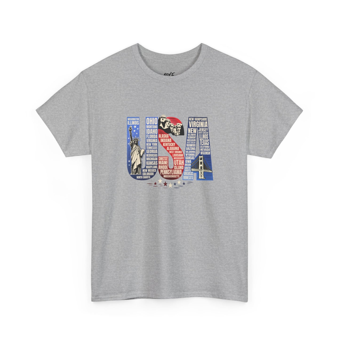 USA States Name T-Shirt