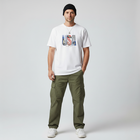 USA States Name T-Shirt